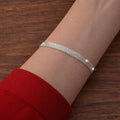 925 Sterling Silver Wide Chain Bracelet, Minimalist Elegant Jewelry, Unisex Everyday Wear